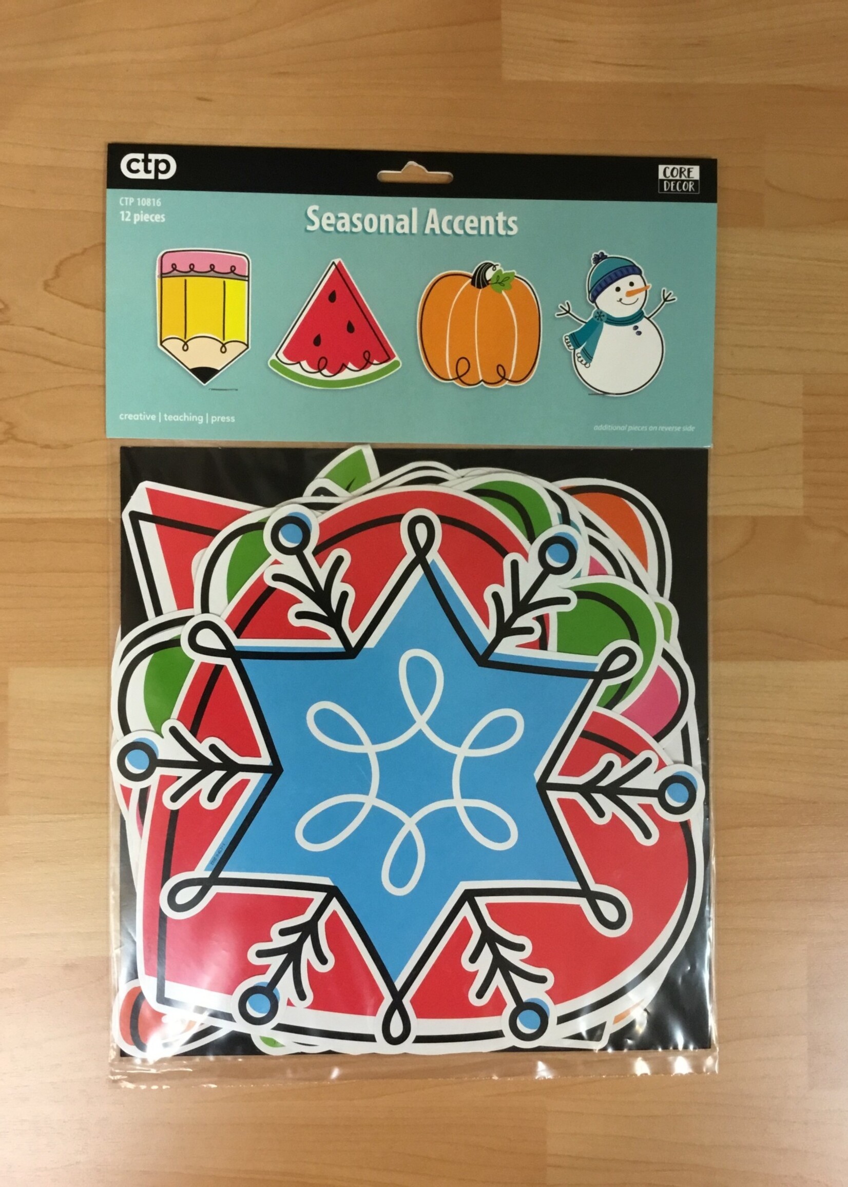 Seasonal Accents Extra Large 10" Cutouts 12 pc