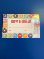 Mid-Century Mod Happy Birthday Award