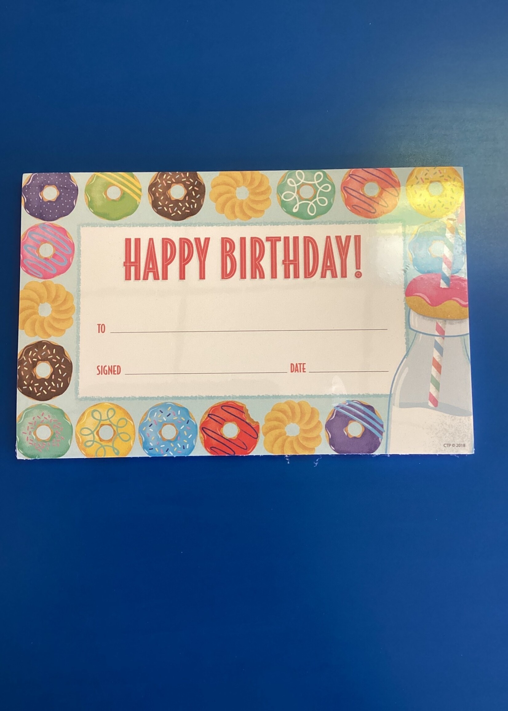 Mid-Century Mod Happy Birthday Award 30pc