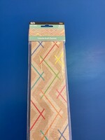 Colorful Kraft Chevron EZ Border