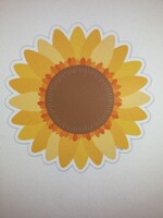 Sunflower Cutouts 36pc