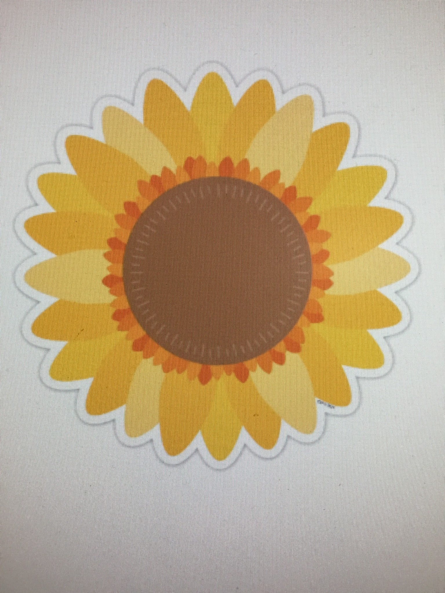 Sunflower Cutouts School Spot
