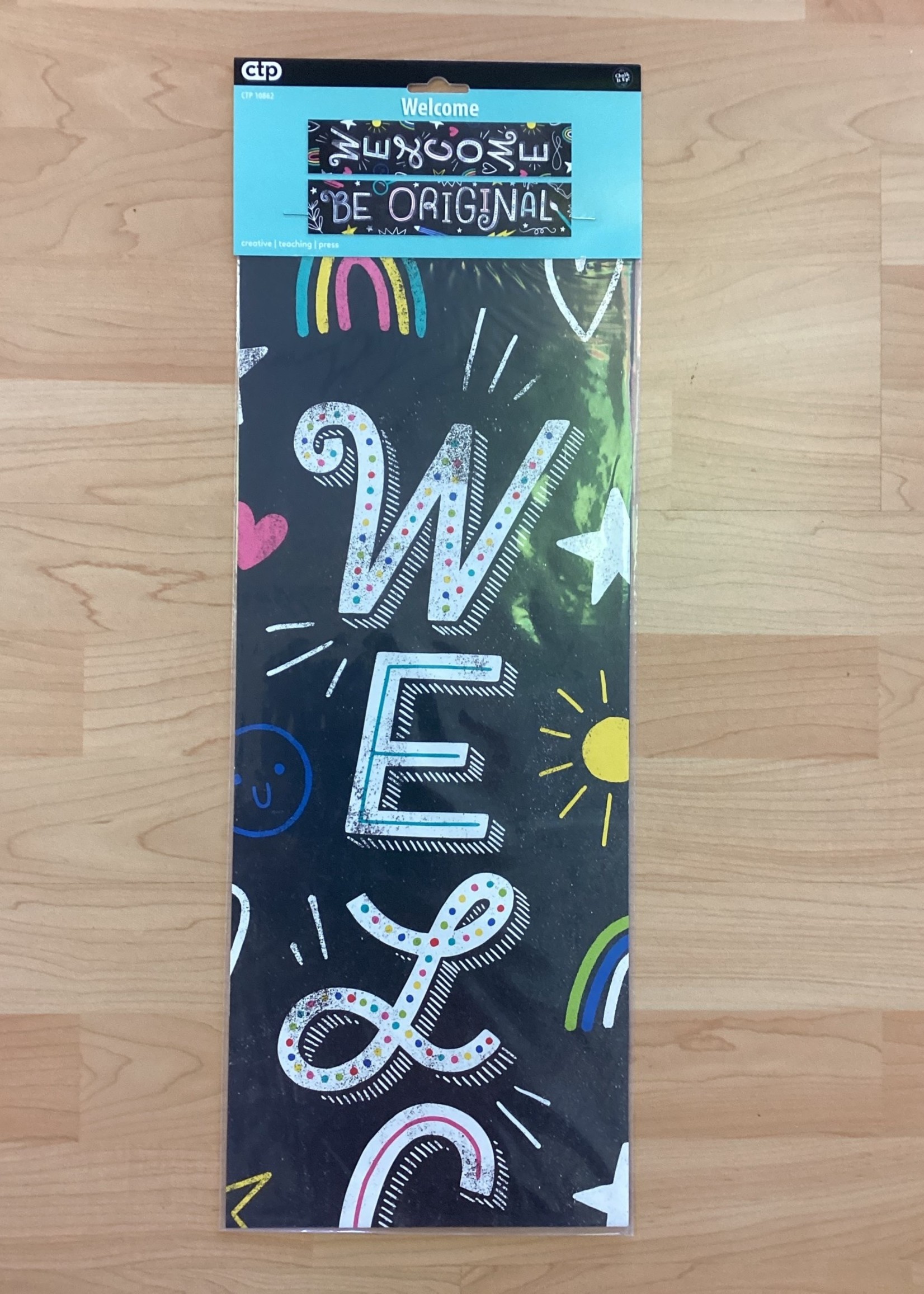 Chalk It Up! Welcome Banner