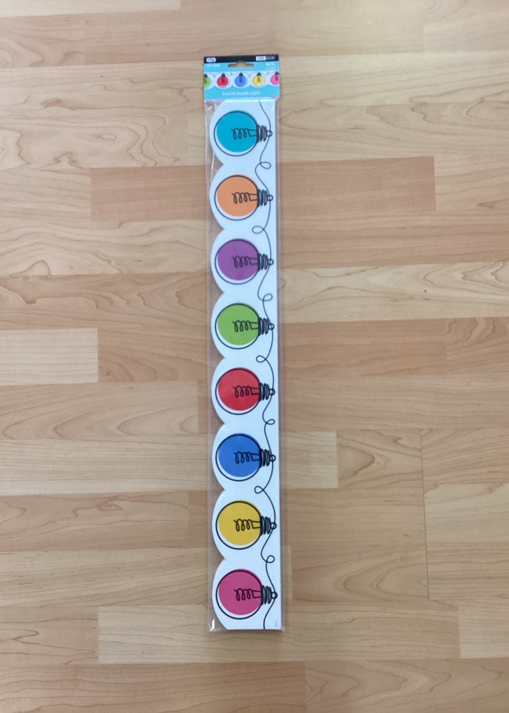 Colorful Doodle Lights EZ Border 48'