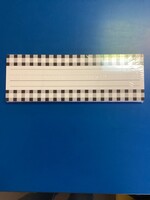 Black & White Buffalo Check Nameplates 36 pk