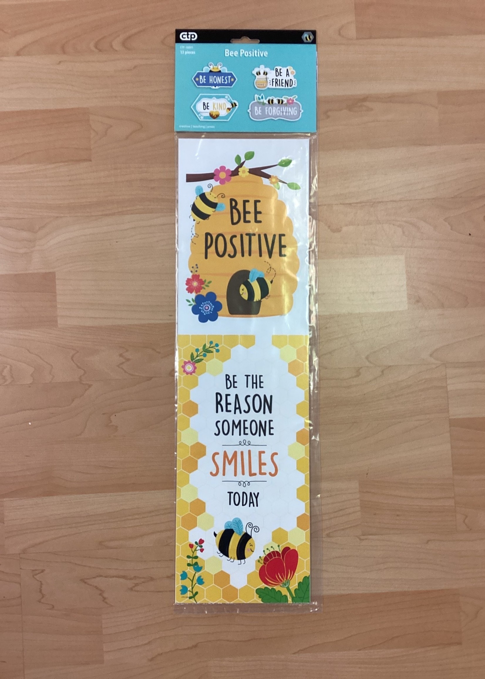 Busy Bees Be Positive Mini Bulletin Board