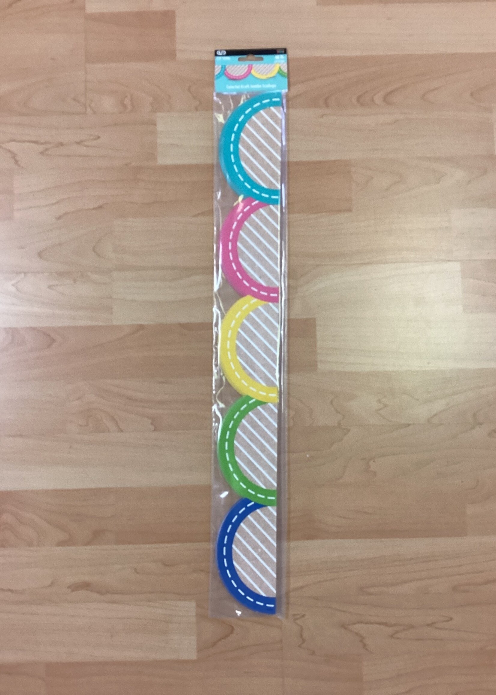 Krafty Pop Colorful Jumbo Scallops EZ Border 48'