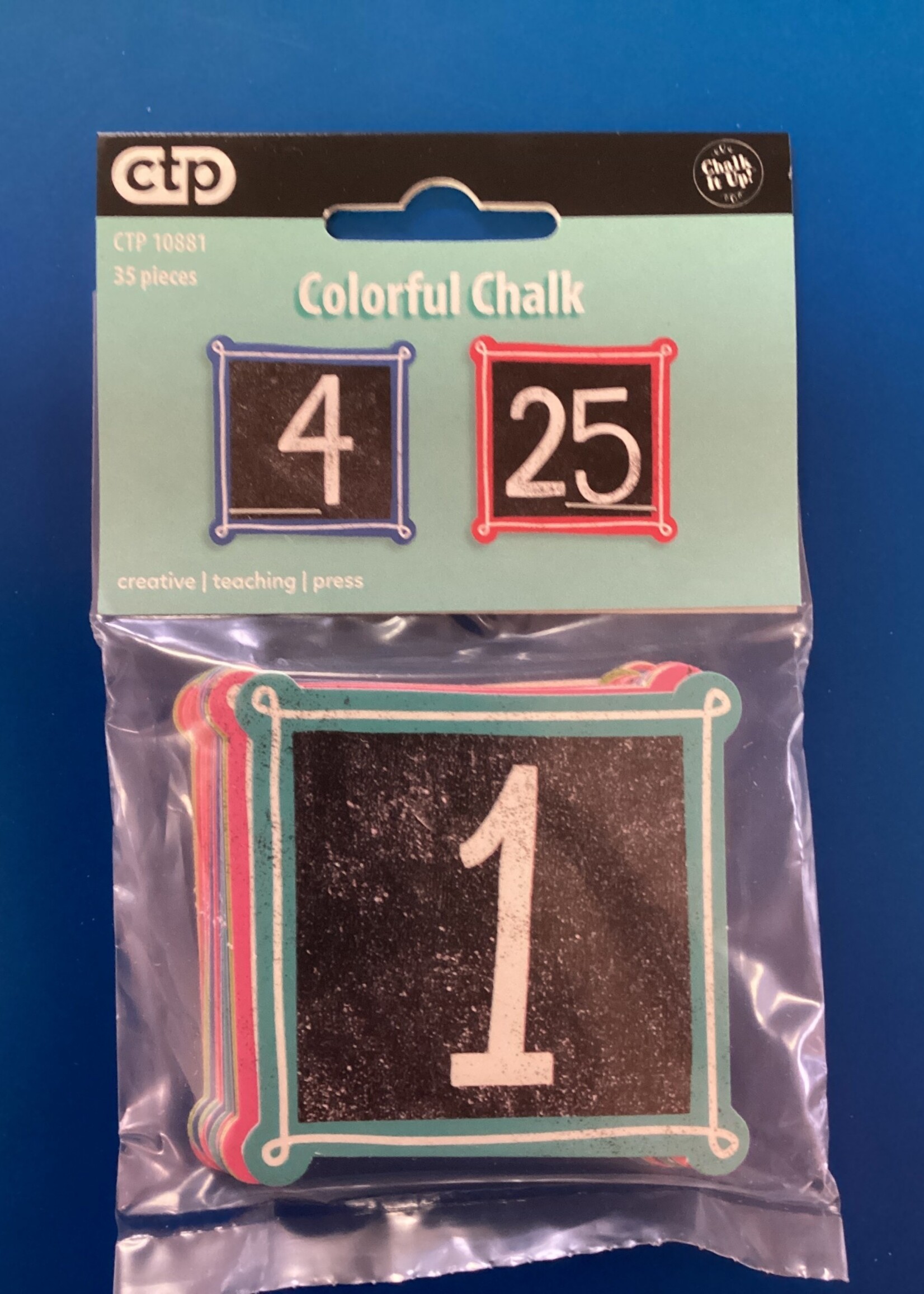 Chalk It Up! Colorful Calendar Days