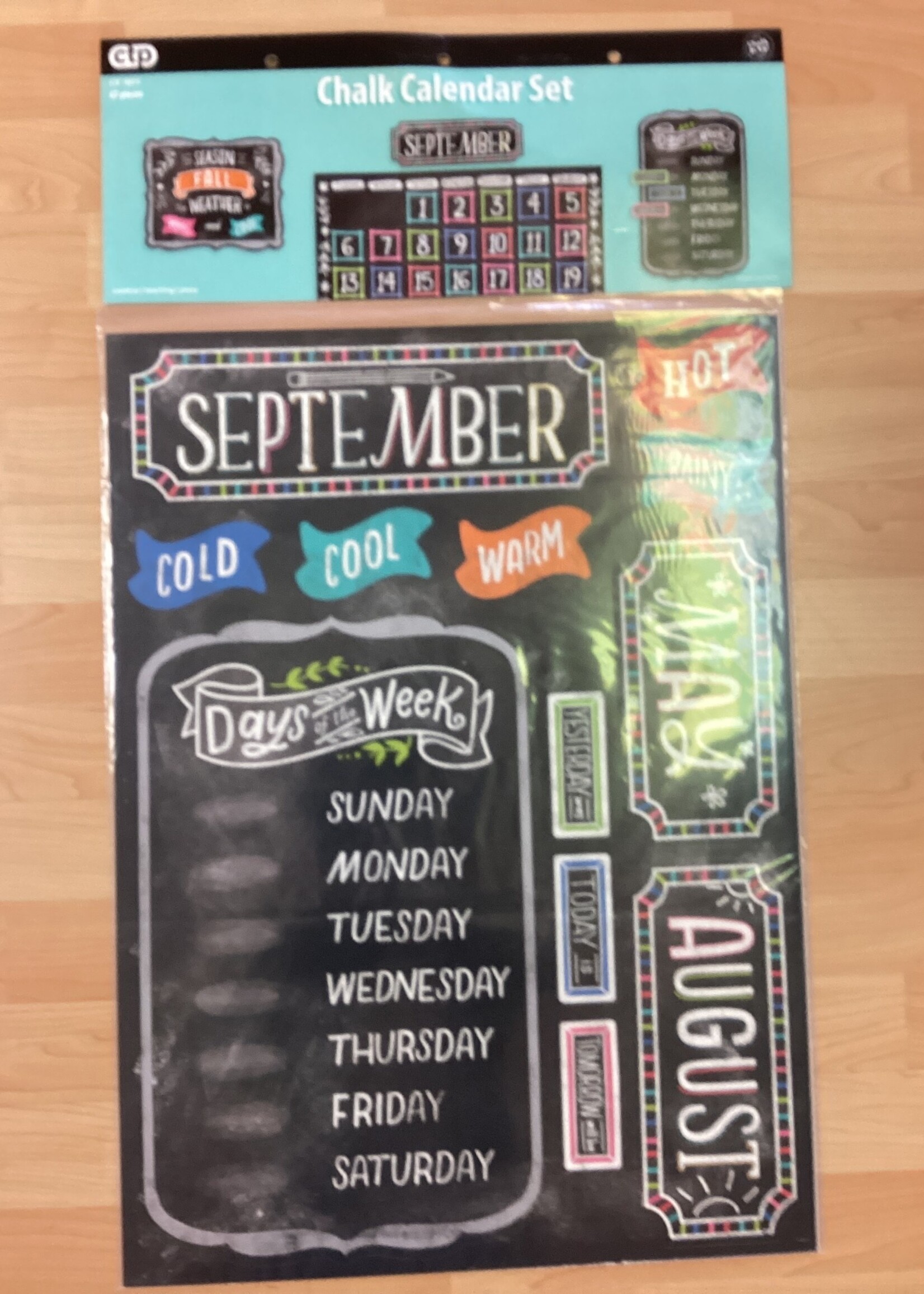 Chalk It Up! Calendar Set