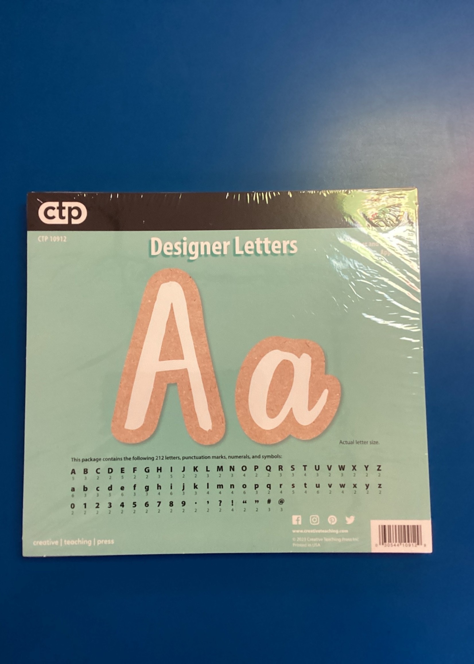 Krafty Pop 4" Letters 212pc