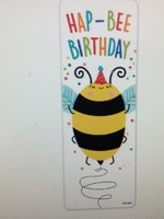 Happy Birthday Bees Bookmarks 30 pk