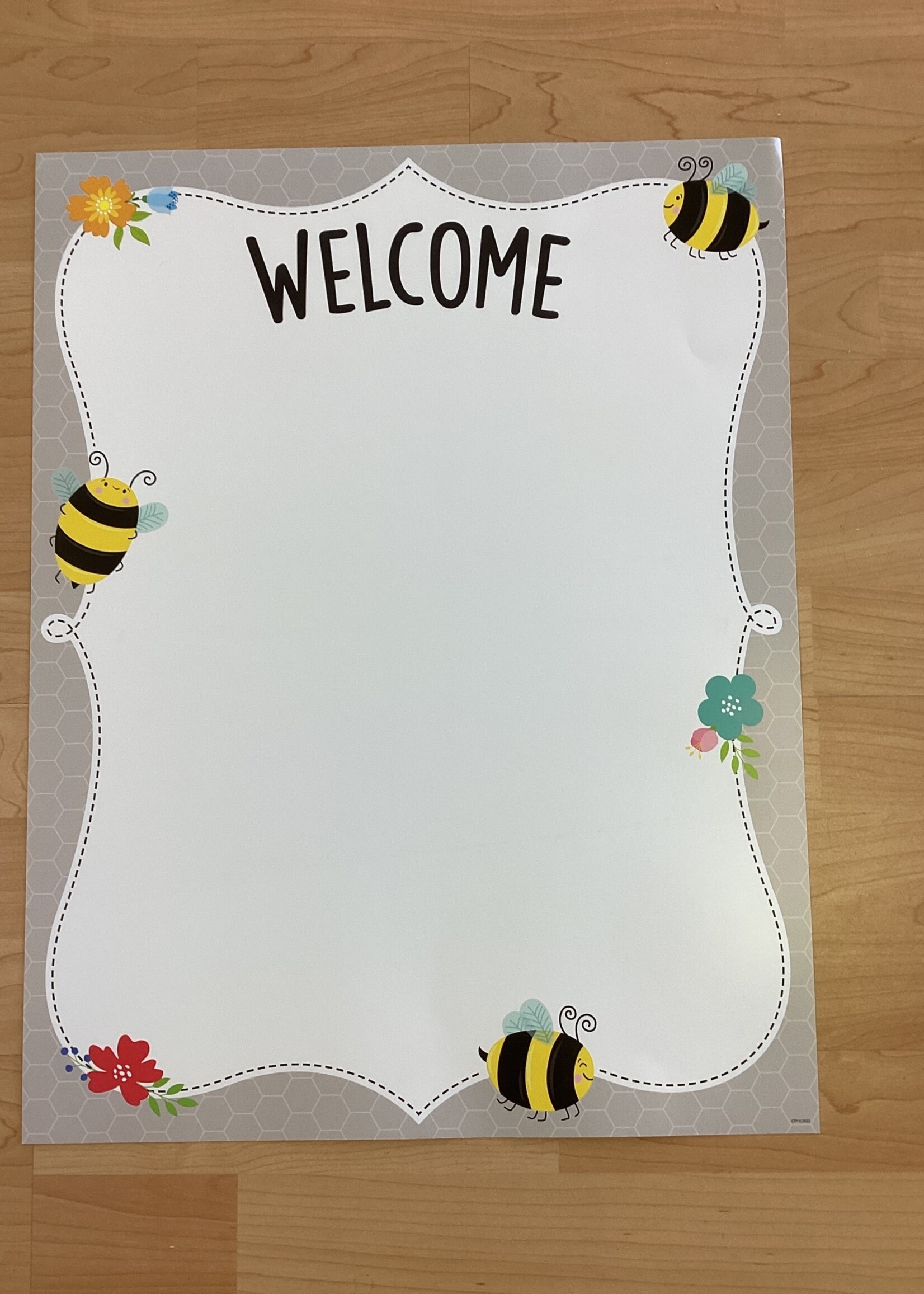 Busy Bees Classroom Welcome Chart