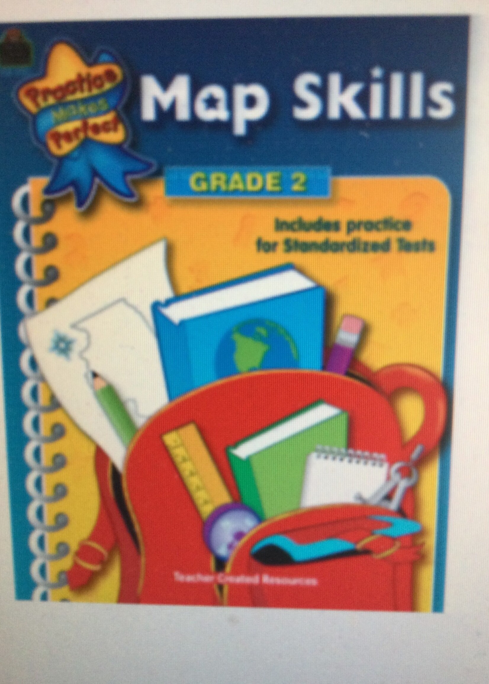 Practice Makes Perfect Map Skills Gr 2