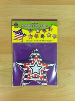 Patriotic Fancy Stars Accents 30pc