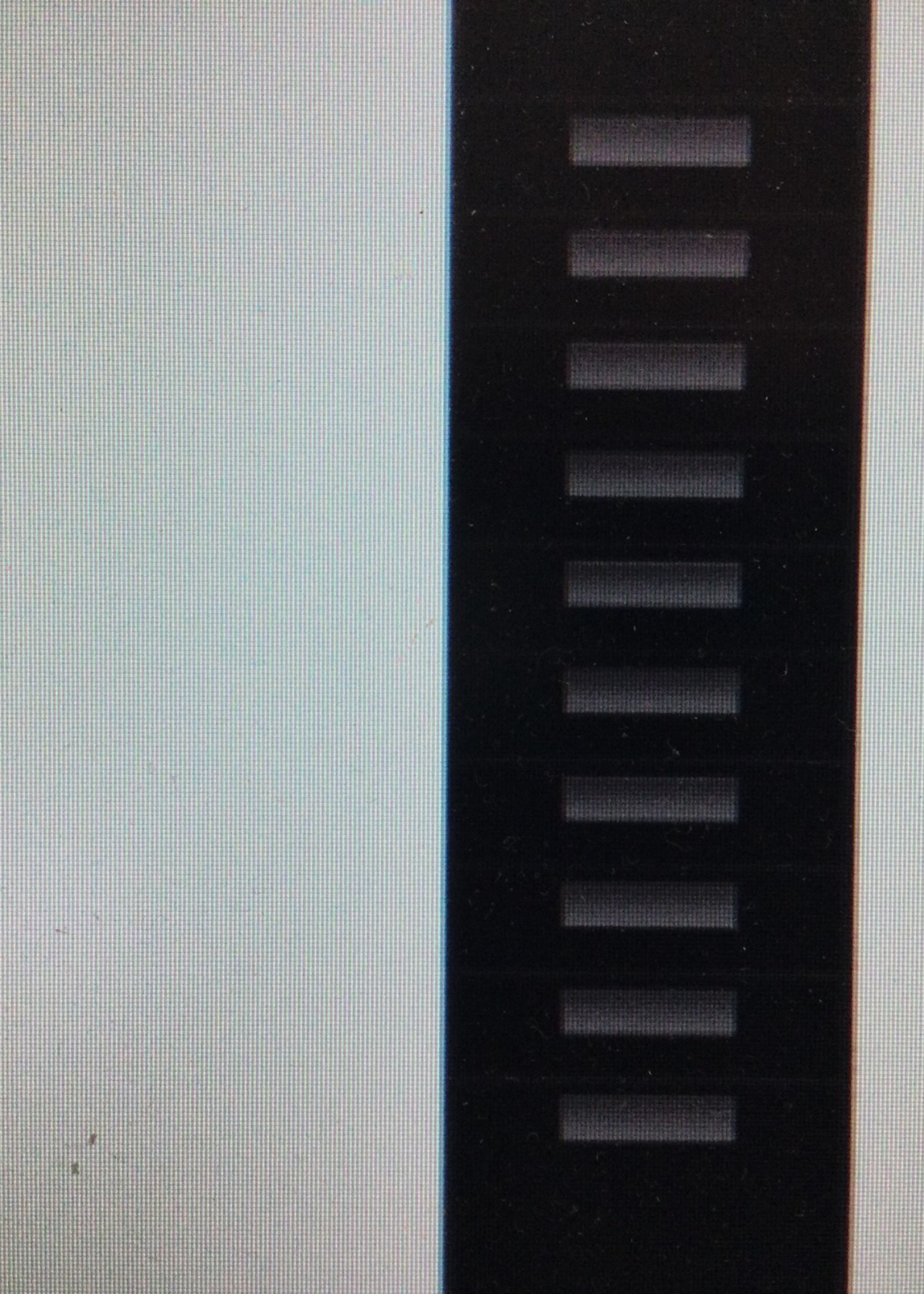 Black 10 Pocket File Storage Pocket Chart