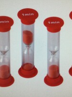 1-Minute Sand Timers: Set of 4