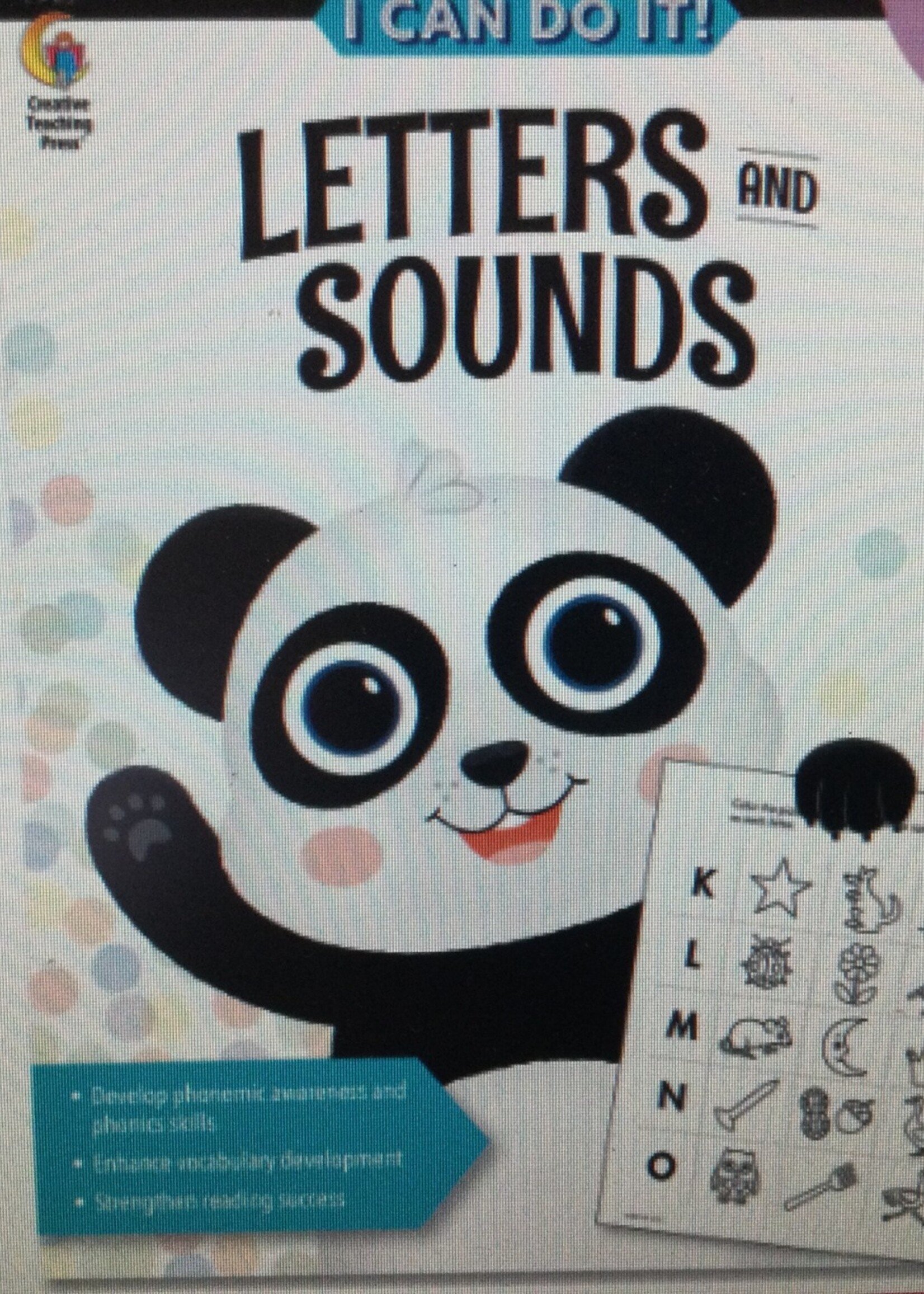I Can Do It Letters & Sounds PK
