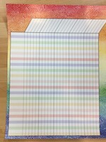 Watercolor Incentive Chart