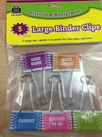 Classroom Management Binder Clips 5pk