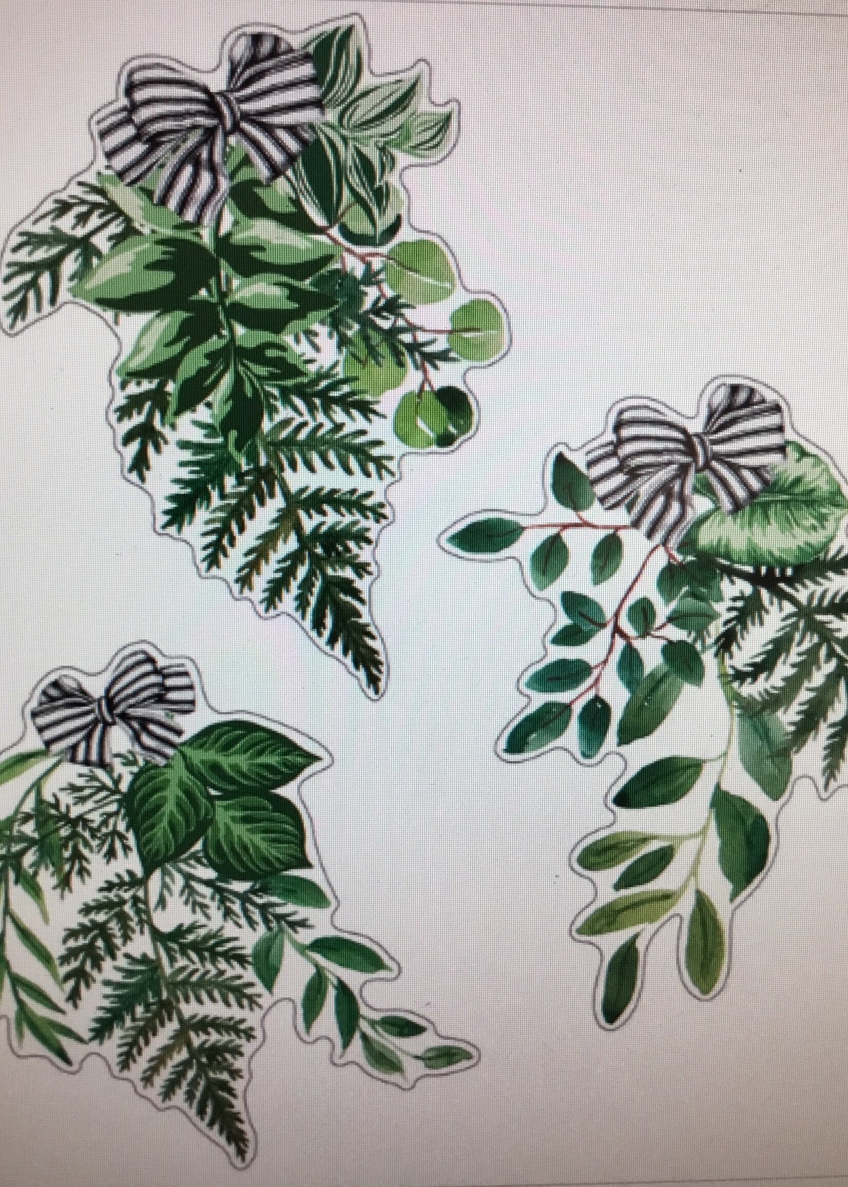 Schoolgirl Style Simply Boho Jumbo Greenery Cutouts 12pc