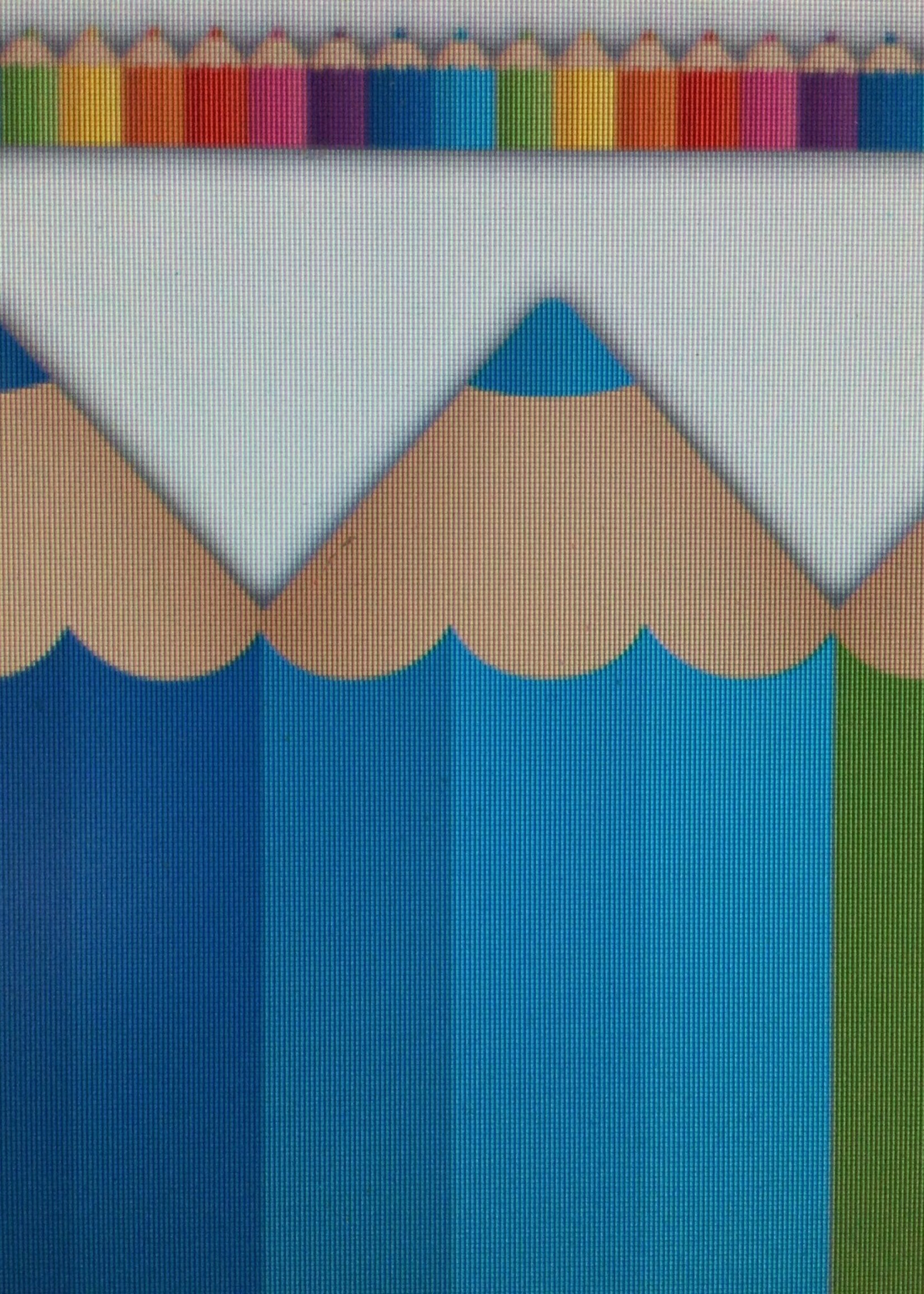 Rainbow Pencils Border 35'