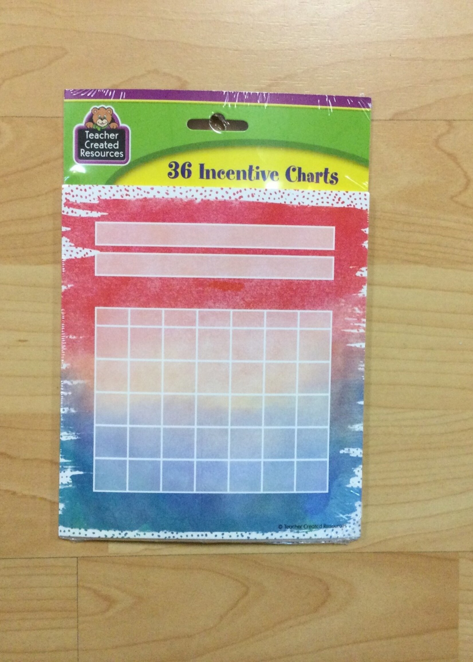 Watercolor Mini Incentive Chart