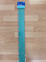 We Belong Speckled Teal Scalloped  Border