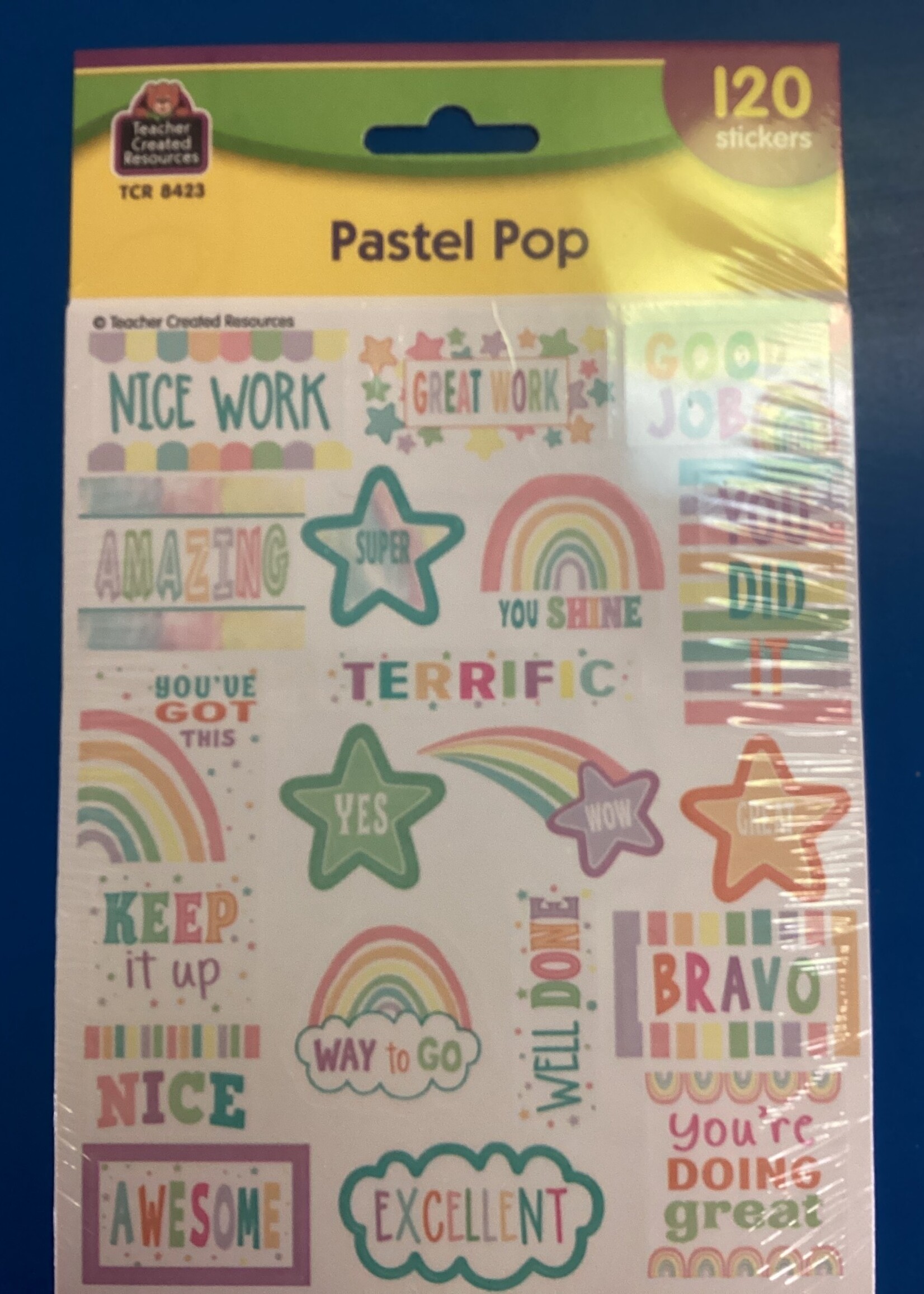 Pastel Pop Stickers 120pc