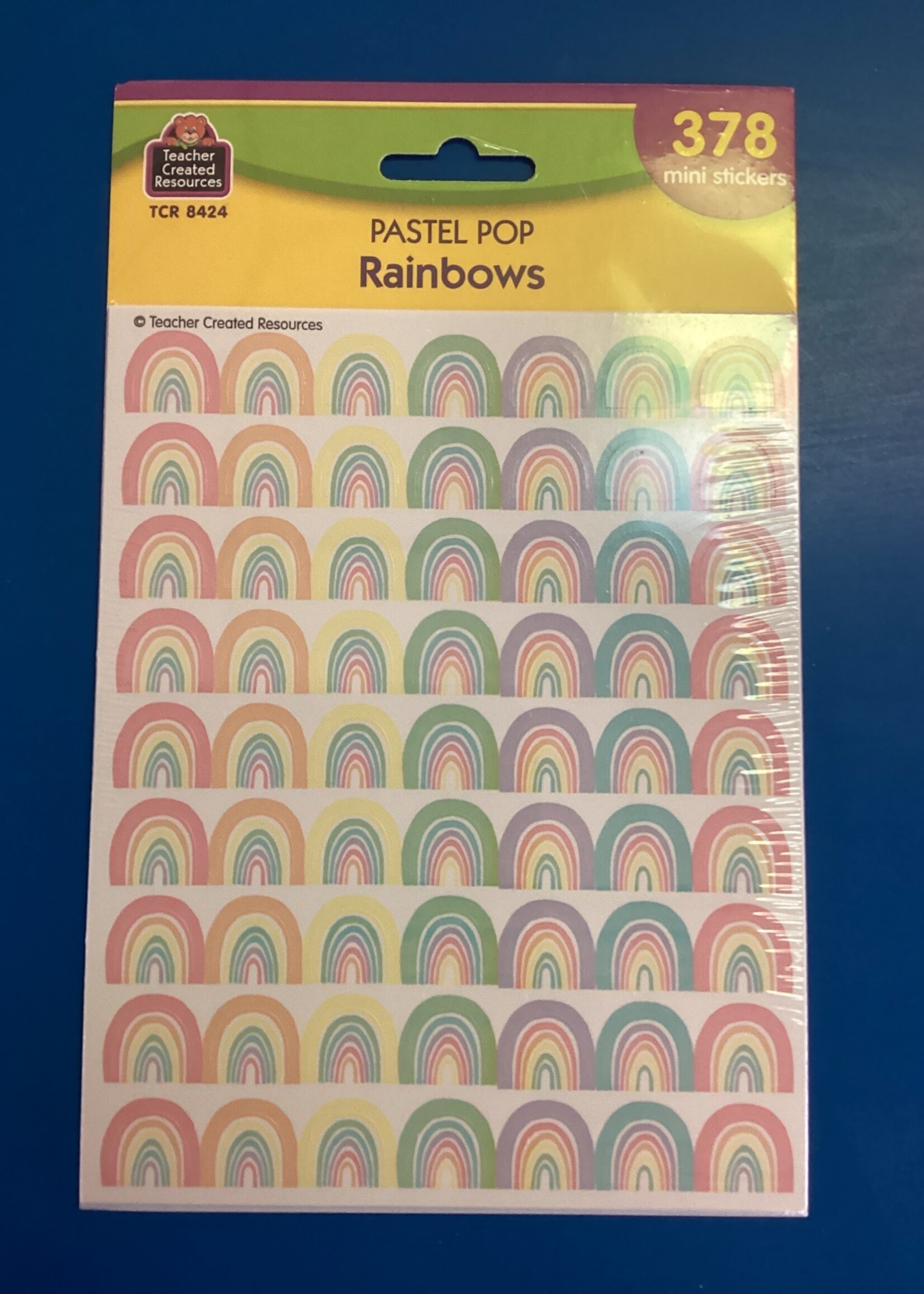 Pastel Pop Rainbows Stickers 378pc