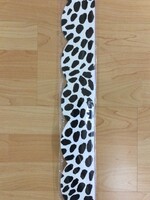 Schoolgirl Style Safari Dot Scalloped Border 39"