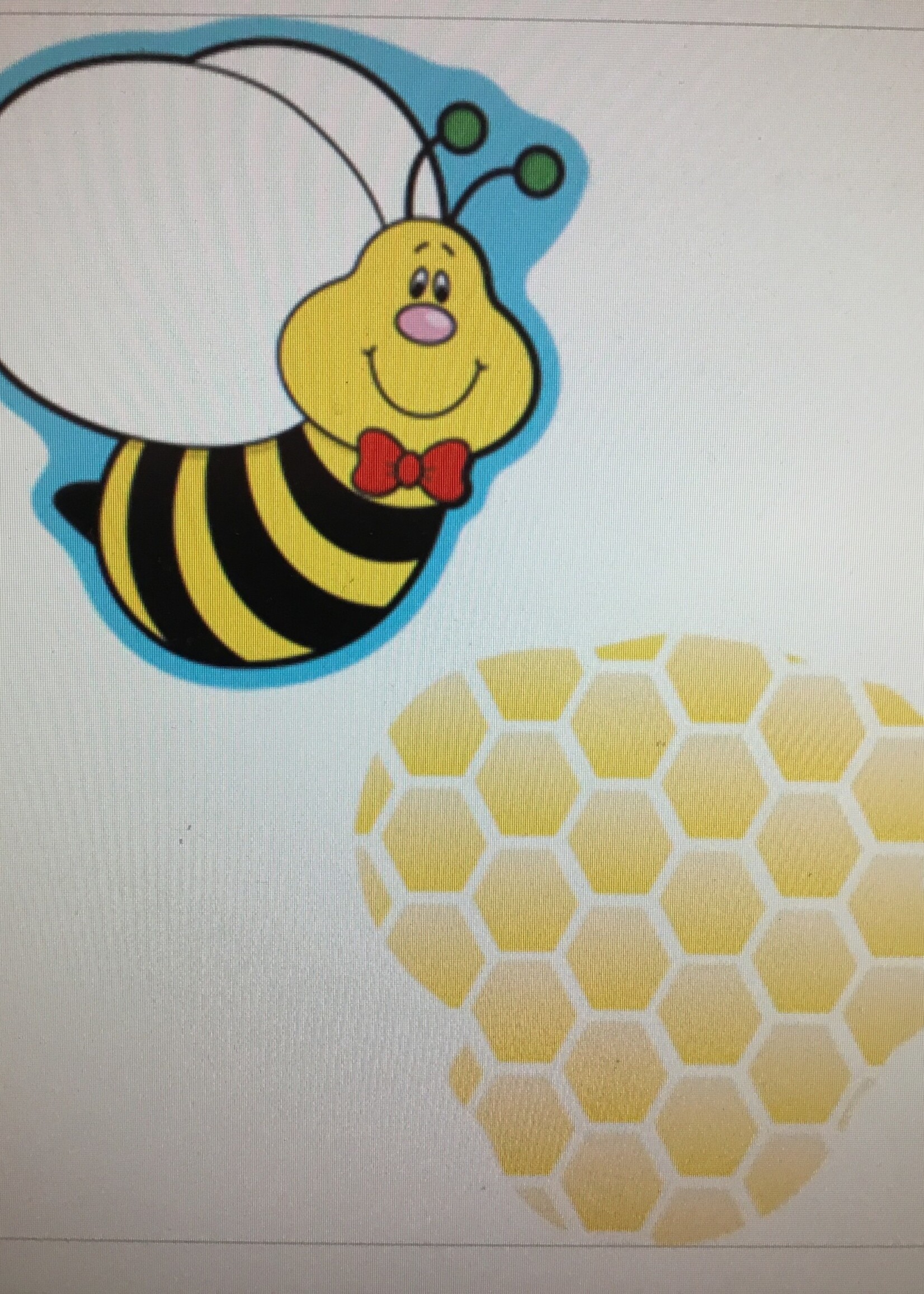 Bee Mini Cutouts 36pc