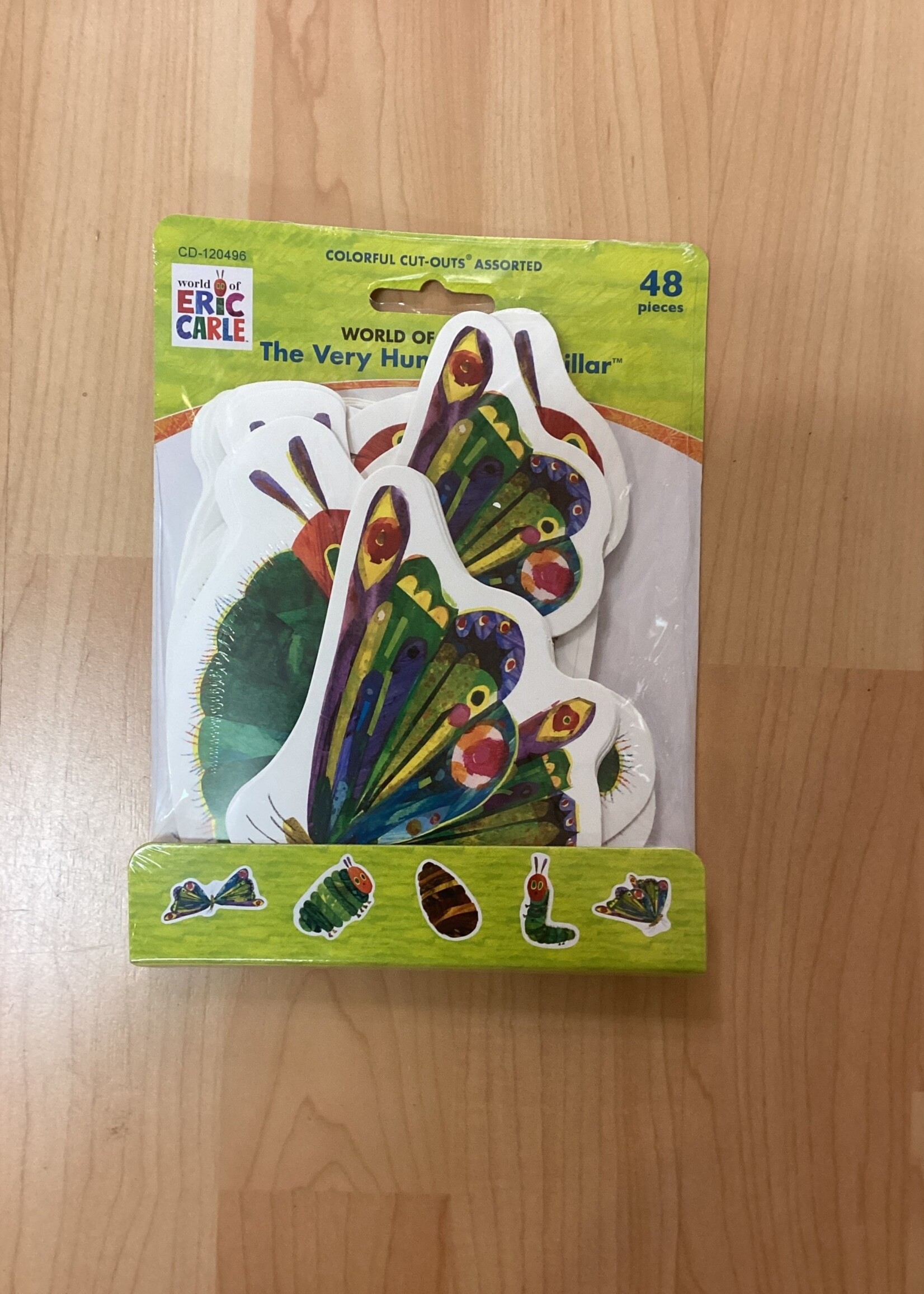 The Very Hungry Caterpillar Cutouts 48pc