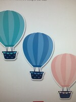 Calm & Cool Hot Air Balloons Cutouts