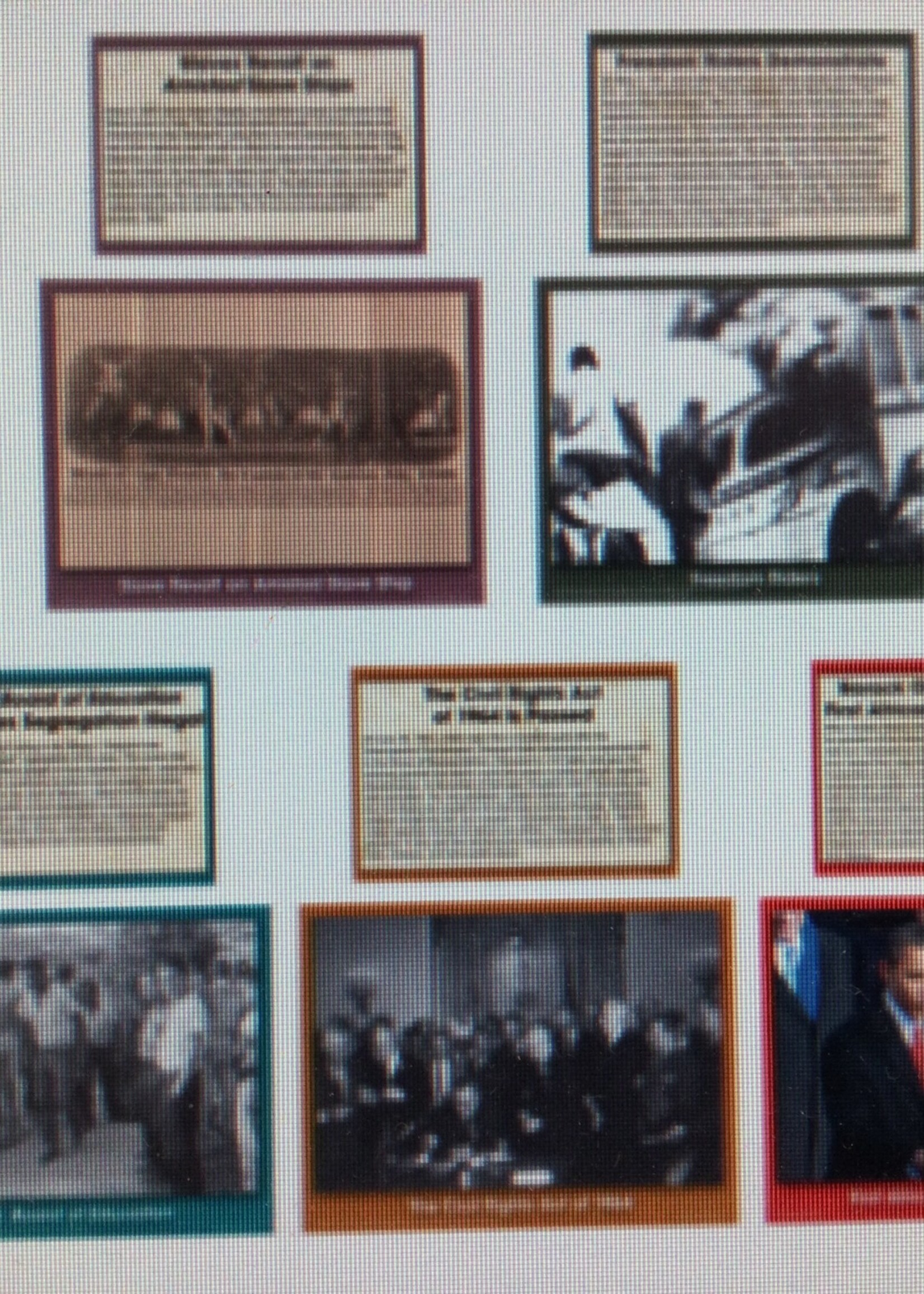 Black History Events Accents 48pc