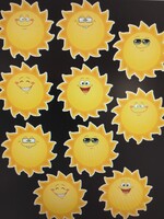 Happy Suns Cutouts 30pc