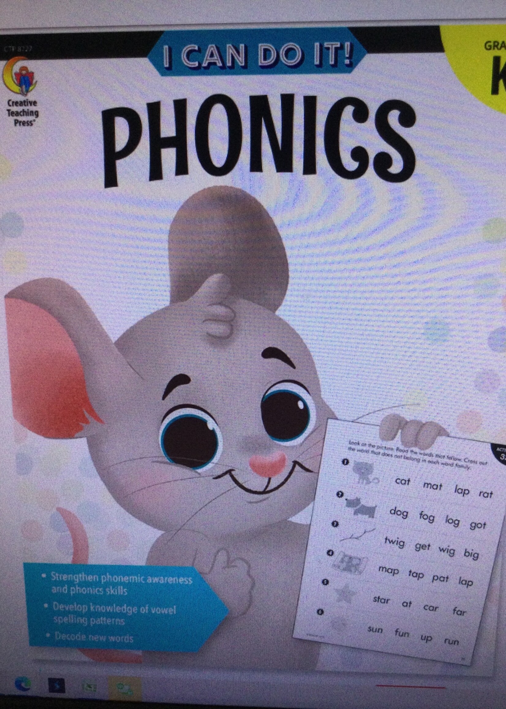 I Can Do It Phonics K