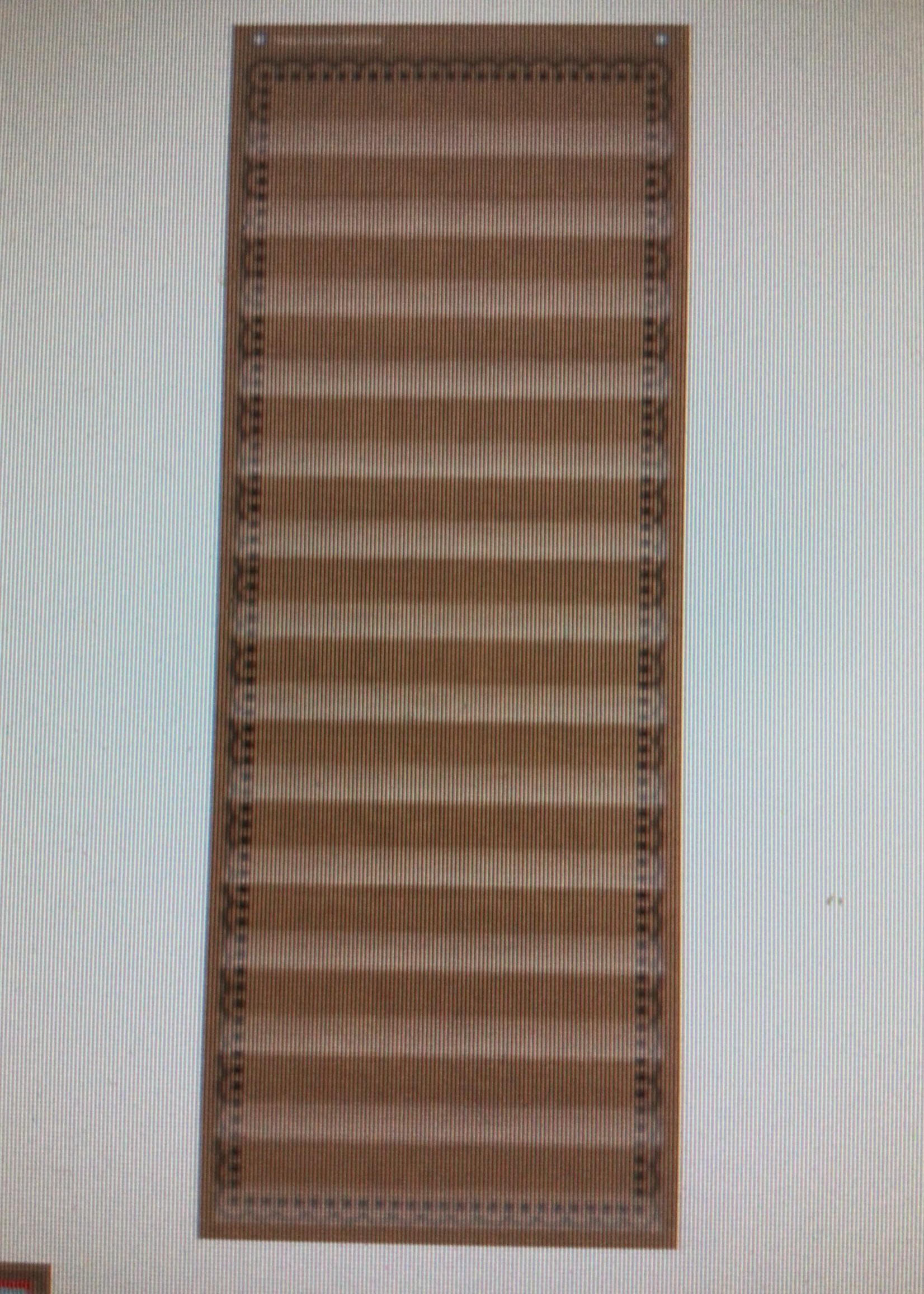 Burlap Pocket Chart
