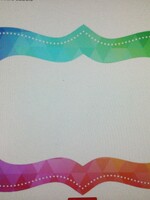 Rainbow Mosaic Labels 36pk
