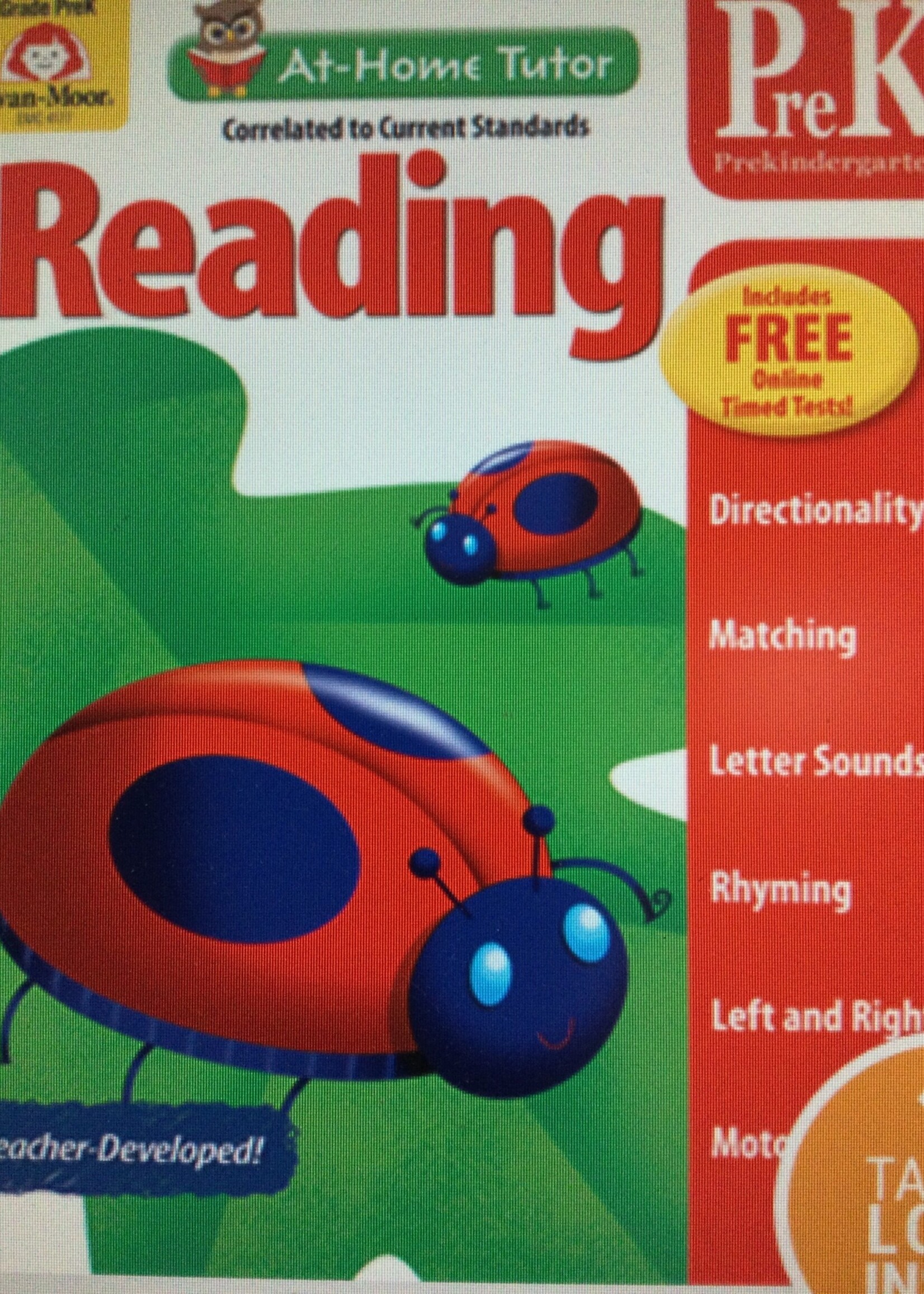 At-Home Tutor Reading - Pre-K
