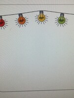 Schoolgirl Style Lightbulb Moments Labels 40pk