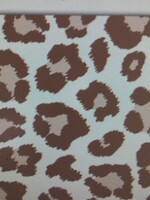 Blush Leopard Print Border