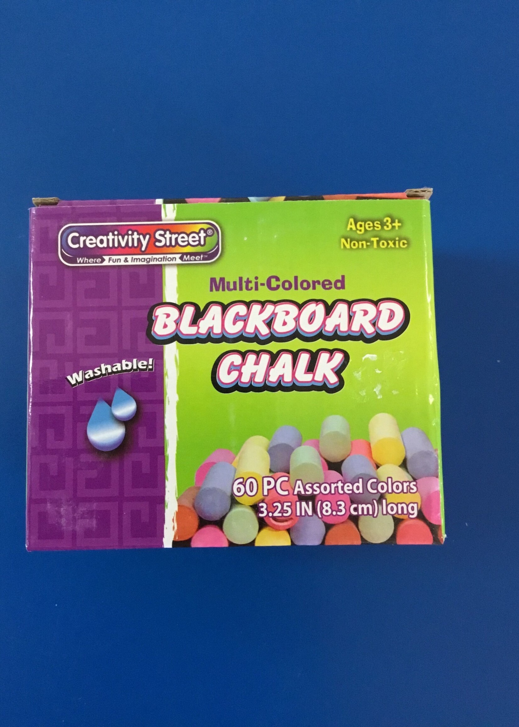 Multi-Colored Blackboard Chalk 60 pc