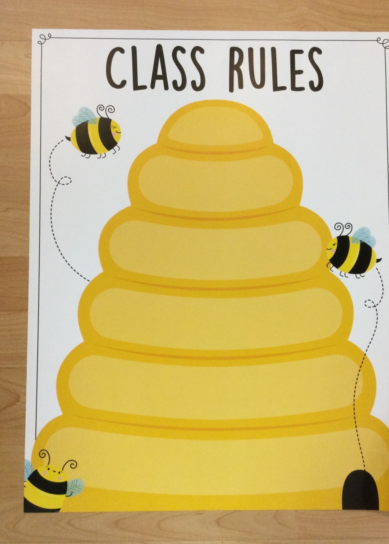 Busy Bees Class Rules Chart