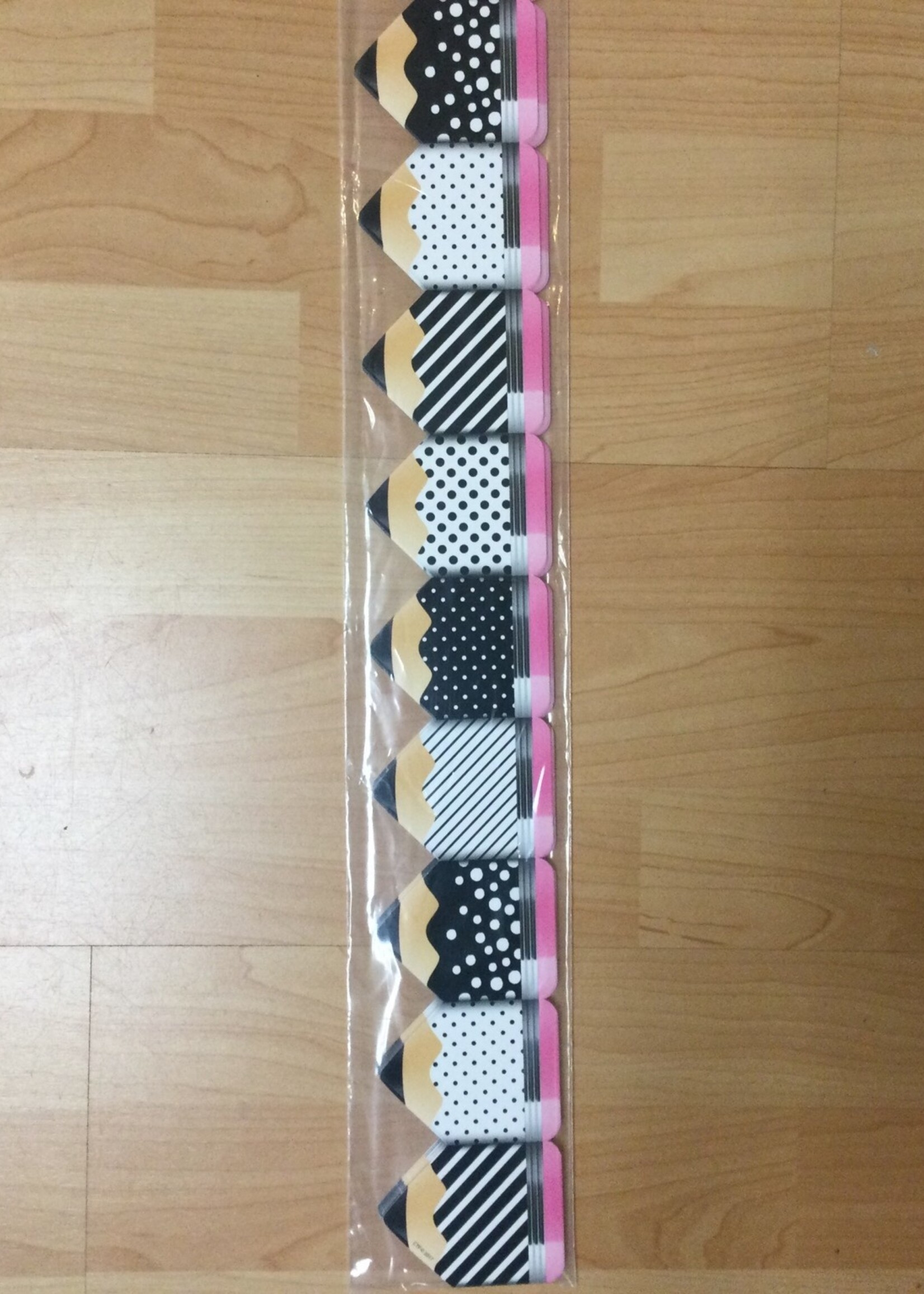 Striped & Spotted Pencils EZ Border