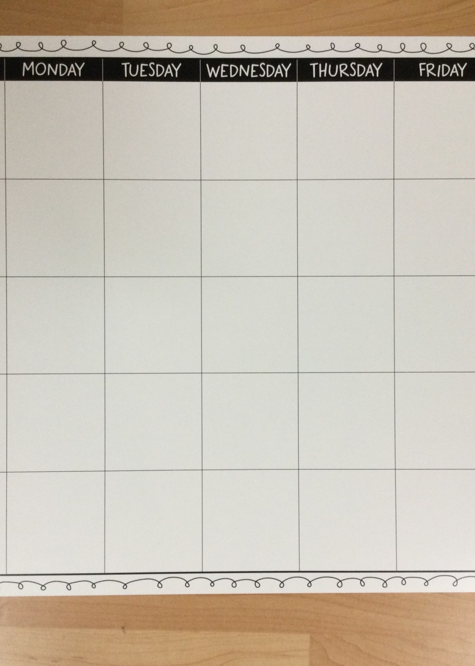 Loopdeloop Calendar Chart School Spot