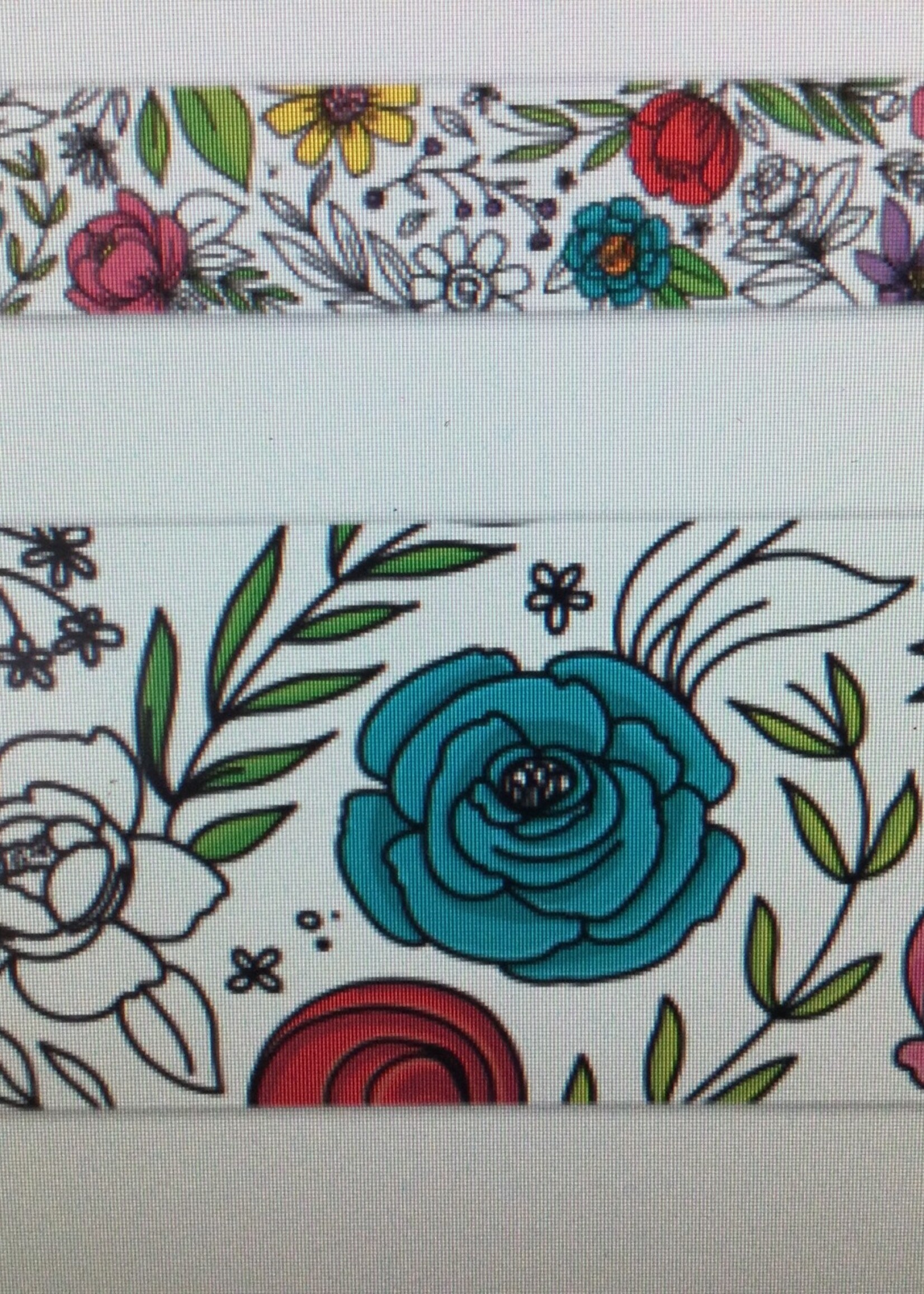 Doodly Blooms EZ Border