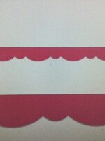 Pink Stylish Scallops EZ Border 48'