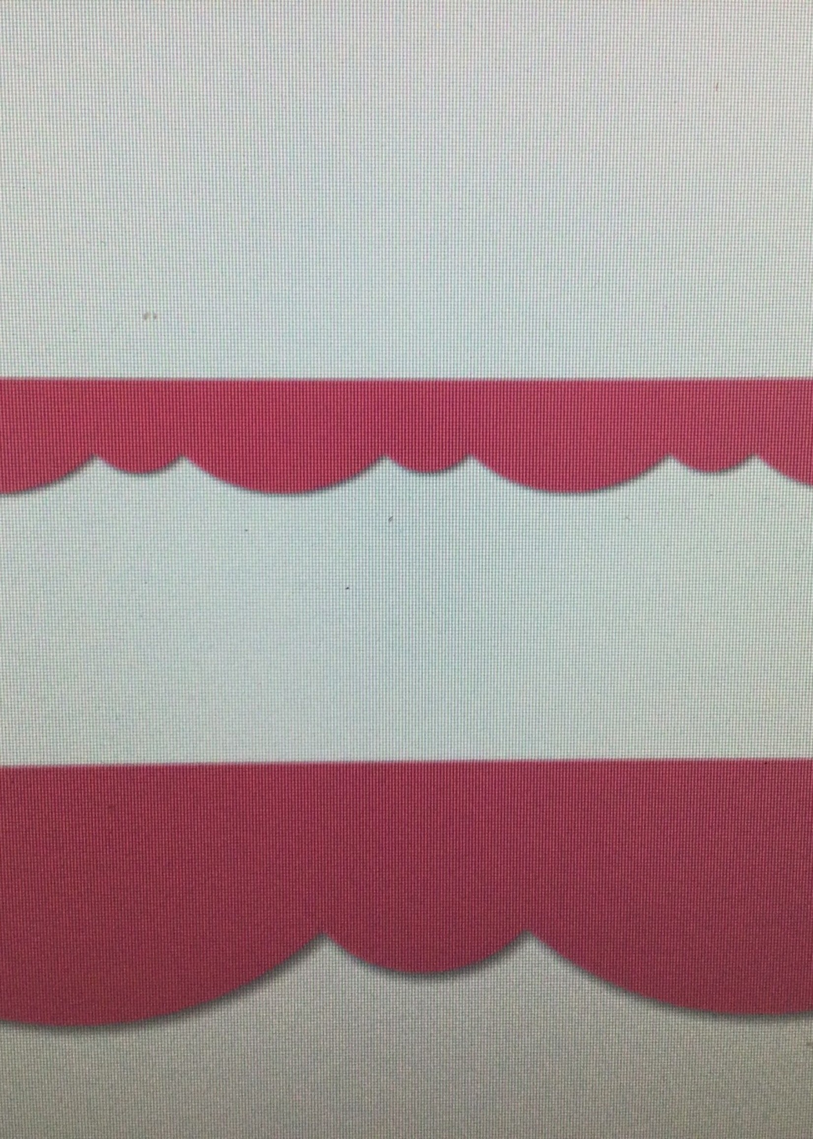 Pink Stylish Scallops EZ Border 48'