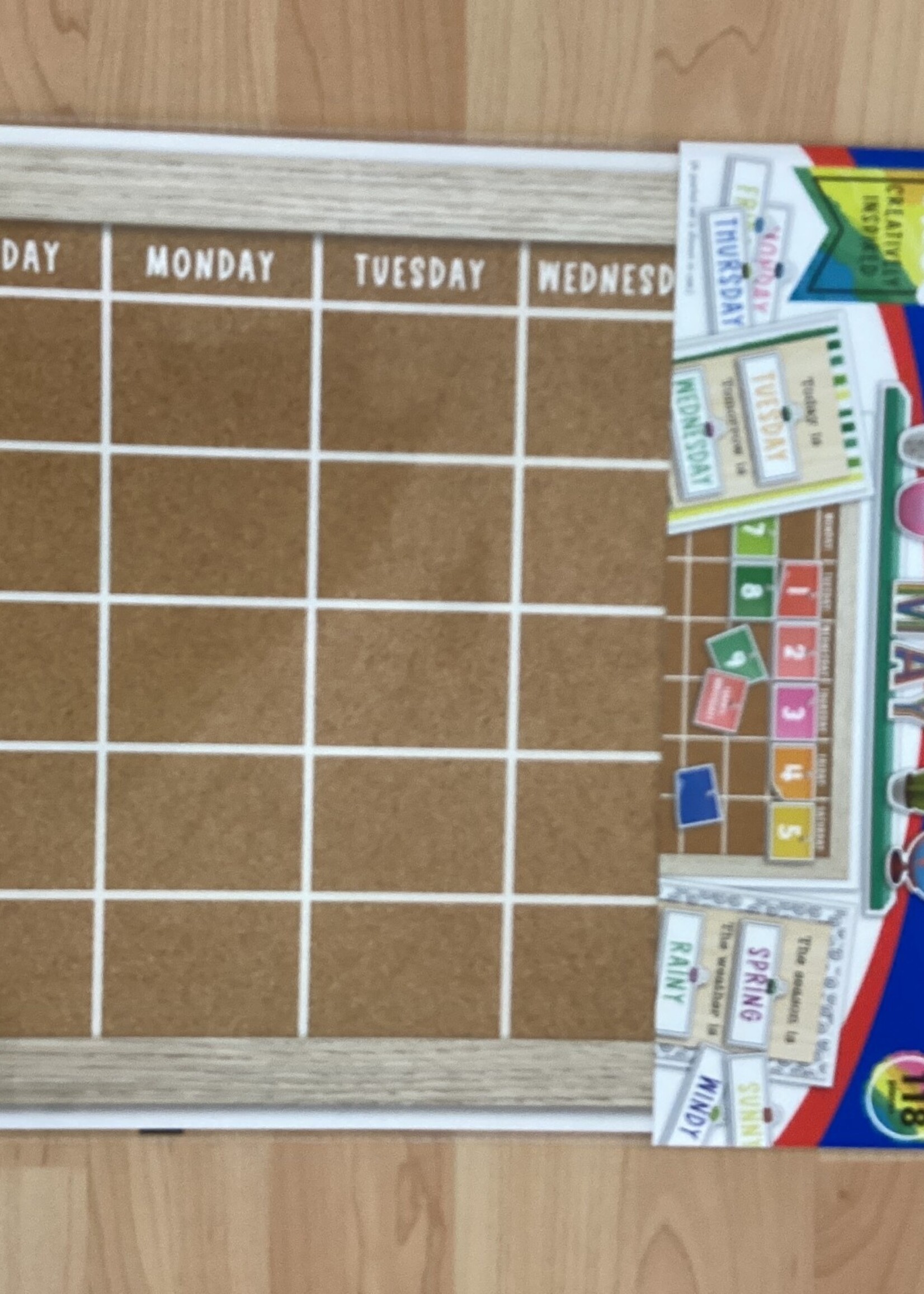 Creatively Inspired Calendar Bulletin Board Set