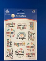 We Belong Motivator Stickers 72pc